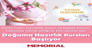 Doğuma Hazırlık Kursları Başlıyor!