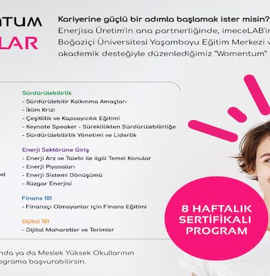 Womentum Programı, Kadın Öğrencilere Kariyer Yolculuklarında Destek Olacak