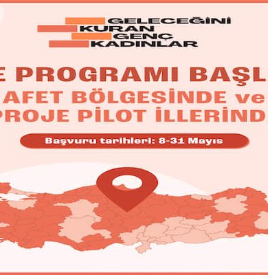 Geleceğini Kuran Genç Kadınlar Projesi Hibe Programı Afet Bölgesinde