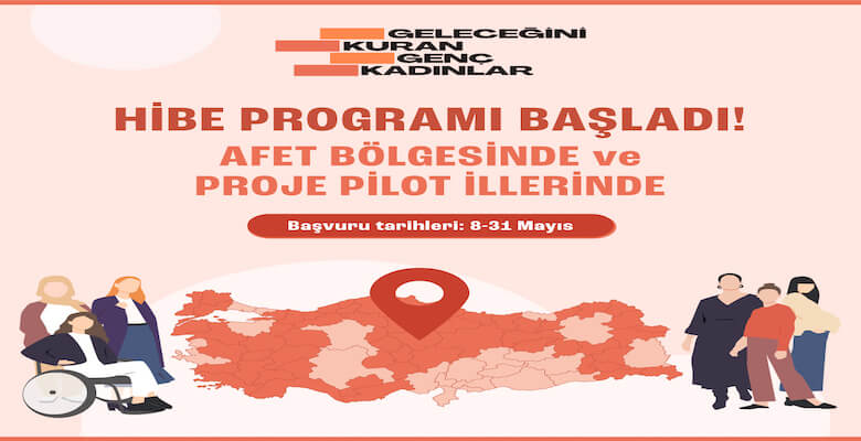Geleceğini Kuran Genç Kadınlar Projesi Hibe Programı Afet Bölgesinde