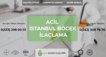 Acil Böcek İlaçlama