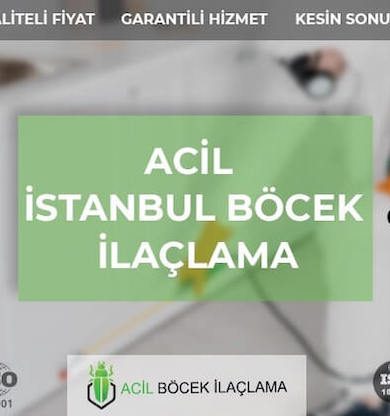 Acil Böcek İlaçlama