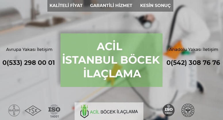 Acil Böcek İlaçlama