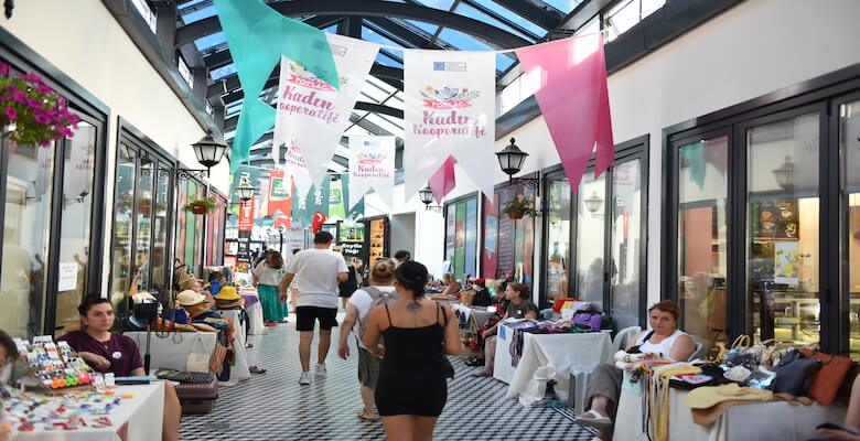 Potlaç Kadın Emeği Pazarı açıldı