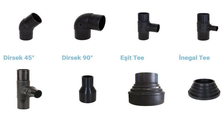 Kangal Boru Ek Parçaları