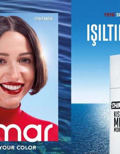 Zeynep Bastık x Flormar Yeni Shine Kiss Me More ile “Işıltınla Parla”