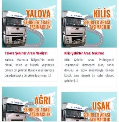 Şehirlerarası Evden Eve Taşıma Fiyatları