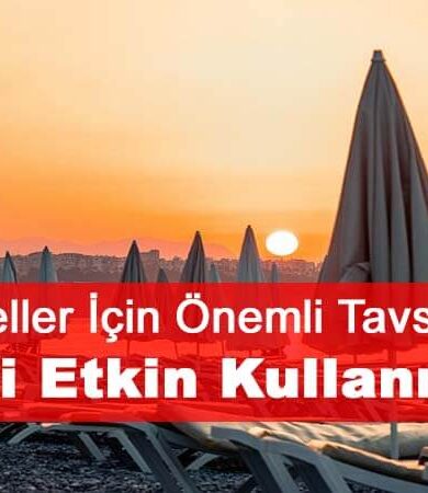 Butik Oteller İçin Önemli Tavsiyeler: Dijitali Etkin Kullanın