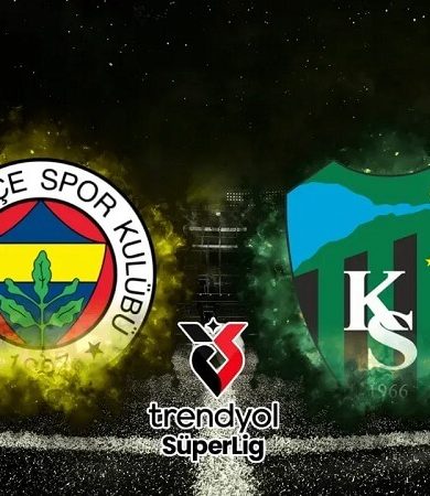 Fenerbahçe Evinde Kocaelispor'u Ağırlıyor