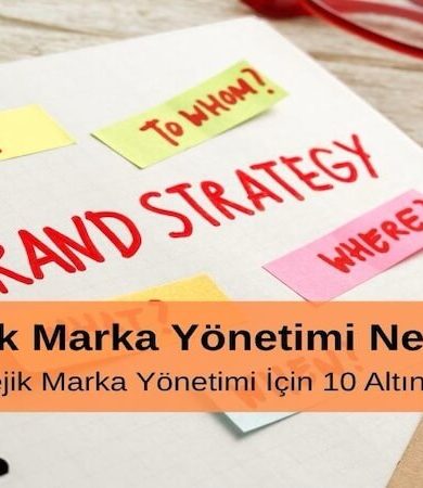 Stratejik Marka Yönetimi Nedir Etkili Stratejik Marka Yönetimi için 10 Altın İpucu