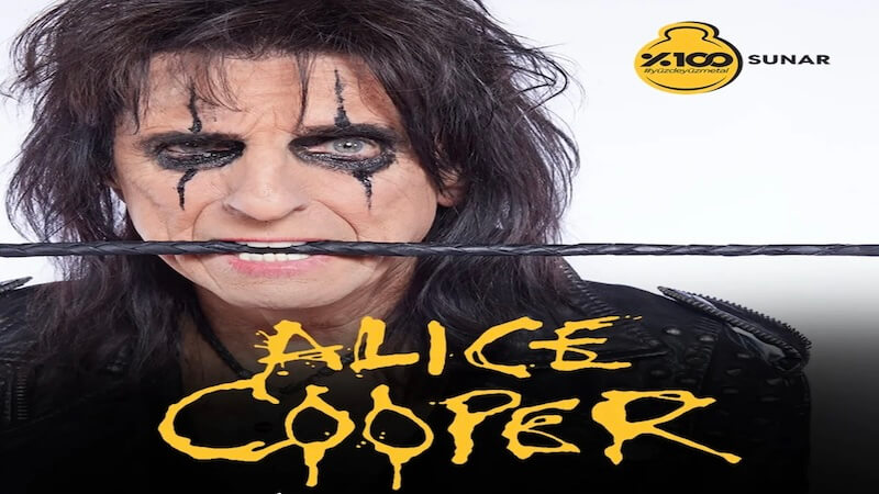 Alice Cooper 13 Haziran 2026’da Lifepark Sahnesinde