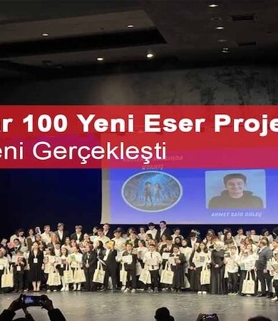100 Yazar 100 Yeni Eser Projesi Ödül Töreni Gerçekleşti