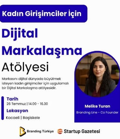 Kadın Girişimciler İçin "Dijital Markalaşma Atölyesi" Başlıyor