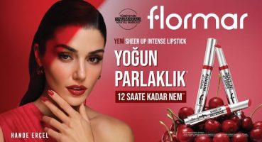Hande Erçel’in Favori Ruju Sheer Up, Sheer Up Intense Lipstick Serisiyle Başarı Hikayesinde Yeni Bir Sayfa Açıyor!