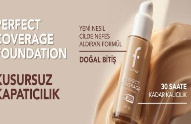 Kusursuz Ten Makyajının Sırrı Yenilendi: Perfect Coverage Foundation Yenilenen Formülüyle 30 Saate Kadar Kalıcı!