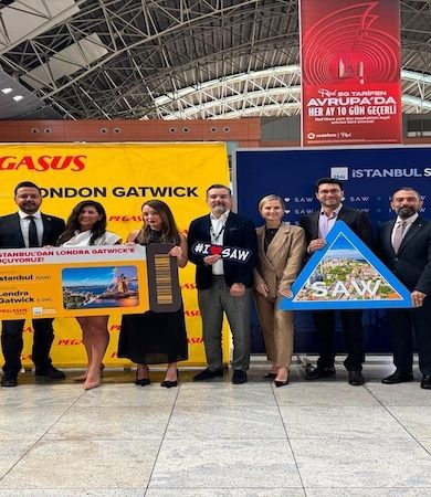 Sabiha Gökçen’den Londra’ya Yeni Alternatif: Gatwick Seferleri Başladı
