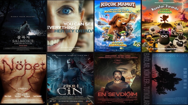 30 Ekim Vizyondaki Filmler Belli Oldu: Korku, Animasyon ve Dram Bir Arada