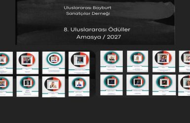 Amasya 8. Uluslararası Ödülleri 2027 Kazananları Açıklandı