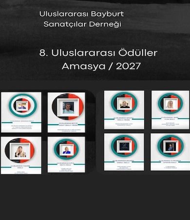 Amasya 8. Uluslararası Ödülleri 2027 Kazananları Açıklandı